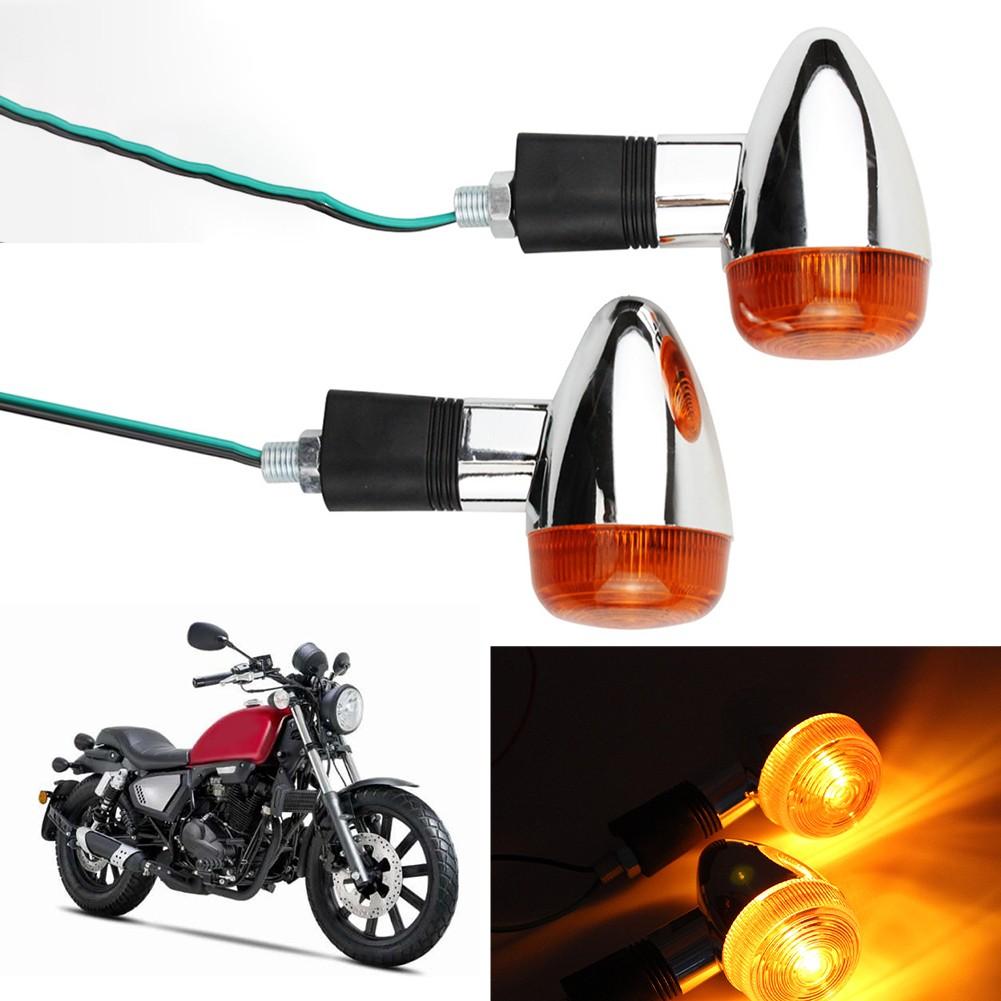 With Electroplating Turn Signal Light Blinker Easy Installation