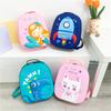 Blue Rocket Cartoon School Bag Eva Breathable Wear-resistant Shockproof Lightweight