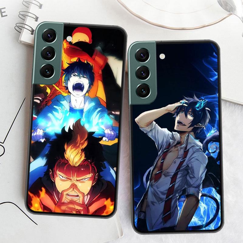 Anime Ao no Exorcist Okumura Rin Phone Case For Samsung Galaxy S22 S25 Ultra S21 S10 Plus S26 Edge S20 S23 S24 FE Cover Sili