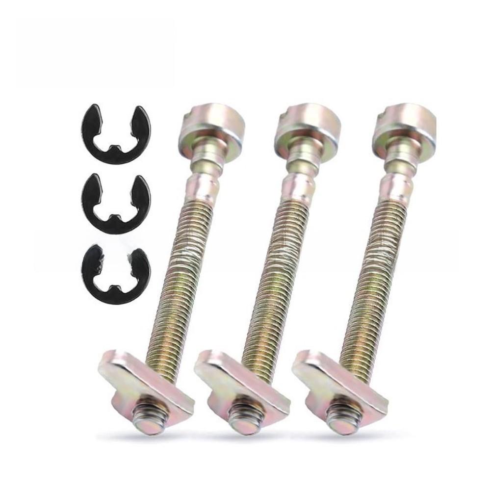 3pcs Chain Tension Adjuster Kit for Partner 350 351 For Poulan 4620 2900 2775 295 Chainsaws Replacement Adjustment Parts