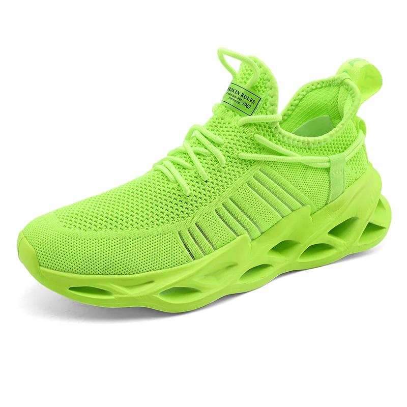 Runers Sneakers Male Chaussires Work Shoes Men Luxury Designer Trainer For Work Mesh Men's Leather Boot Good Quality Tennis Boy