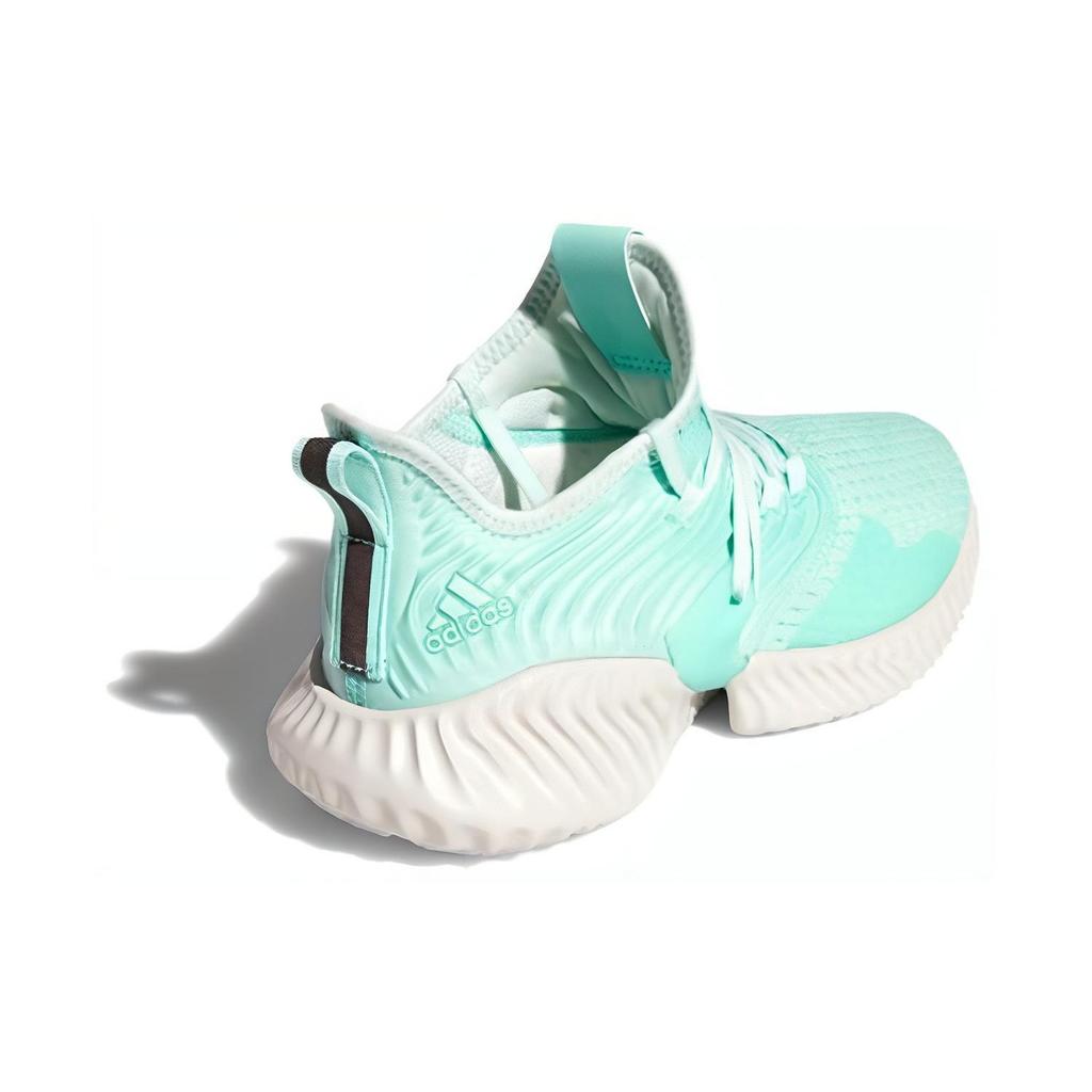 Adidas Alphabounce Instinct Sports Trend Shock Absorption Low Top Running Shoes Women Sneaker Green F36767