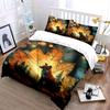 Fuchs Natur Dekor Set Weiche Bequeme Bettbezug Bettwäsche Set Enthalten 1*Bettbezug & 2*Kissenbezüge, Geschenk