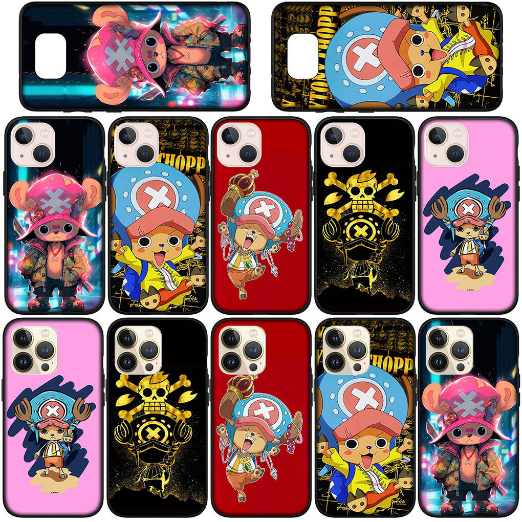 Phone Case for iPhone 17 15 16 Plus Redmi Note 14 12 11 13 Pro Max Huawei P30 P20 Lite OPPO A60 A40 A80 A18 A16 A54 Tony Tony Chopper One Piece Cover