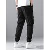 Autumn New Tied Tote Overalls Men's Trend Versatile Outdoor Multi-bag Pants Men's Summer Thin Casual Sweatpants