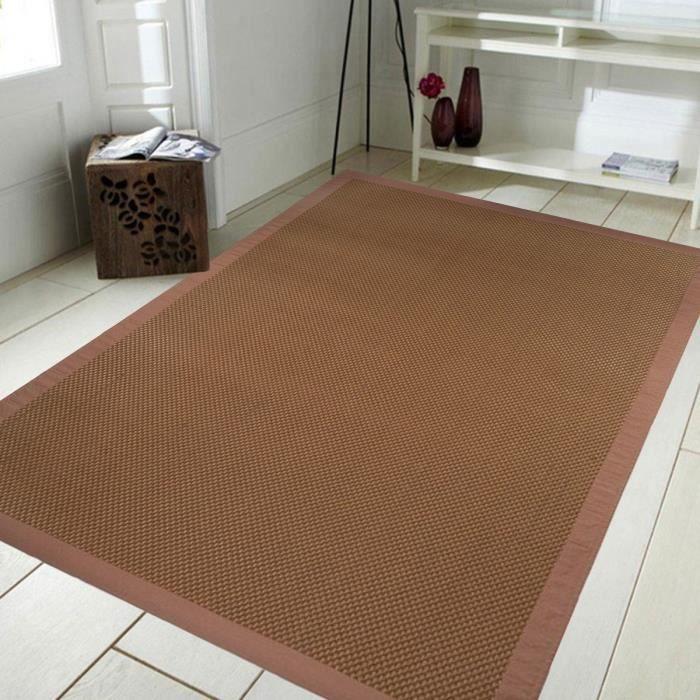 STRAW Tapis intérieur 160x230 cm Marron