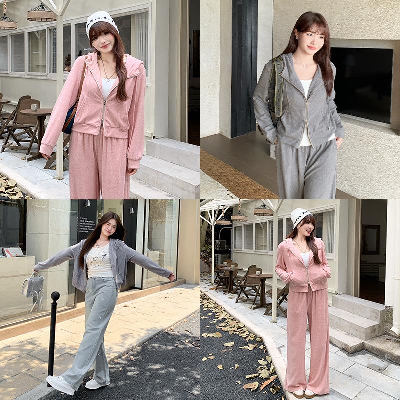 Women's Plus Size Slimming Long Sleeve Sporty Jacket - Autumn Fat MM Belly Covering Sweatshirt