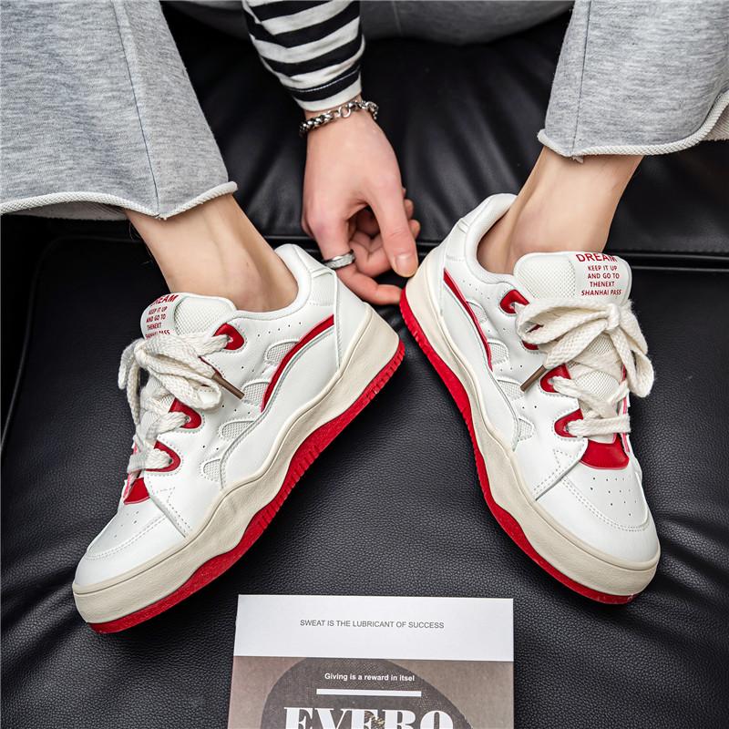 2024 New Men's Women's Couple Low Top Skateboarding Shoes Breathable and Versatile Lightweight Vulcanized Shoes Tenis Masculino
