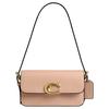20 Zoe Brand Logo Small Calfskin Handbag Women Handbag Beige CAM18-B4CRM
