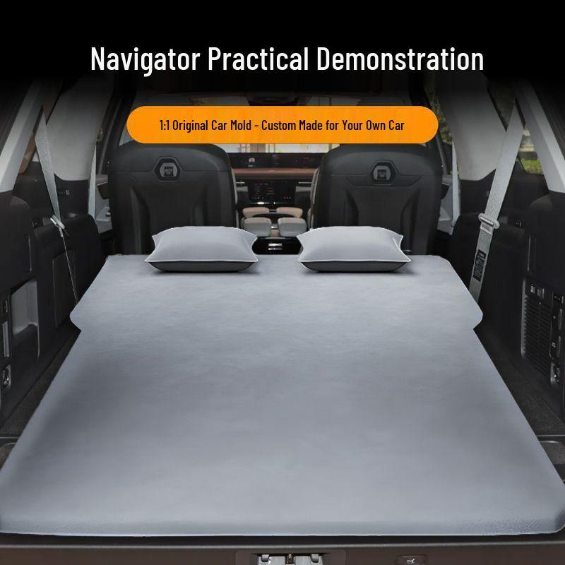 Lincoln Navigator Car Bed Mattress: Trunk Sleeping Pad - Universal, No Inflation Needed.