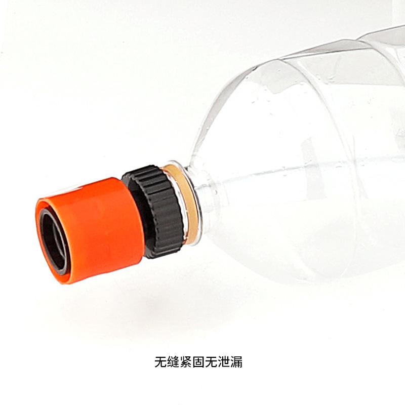 2 Stück Adapter für Lithium-Akku-Waschpistole Cola-Flasche Hochdruckreiniger-Schlauch Schnellkupplung Hochdruckreiniger-Adapter