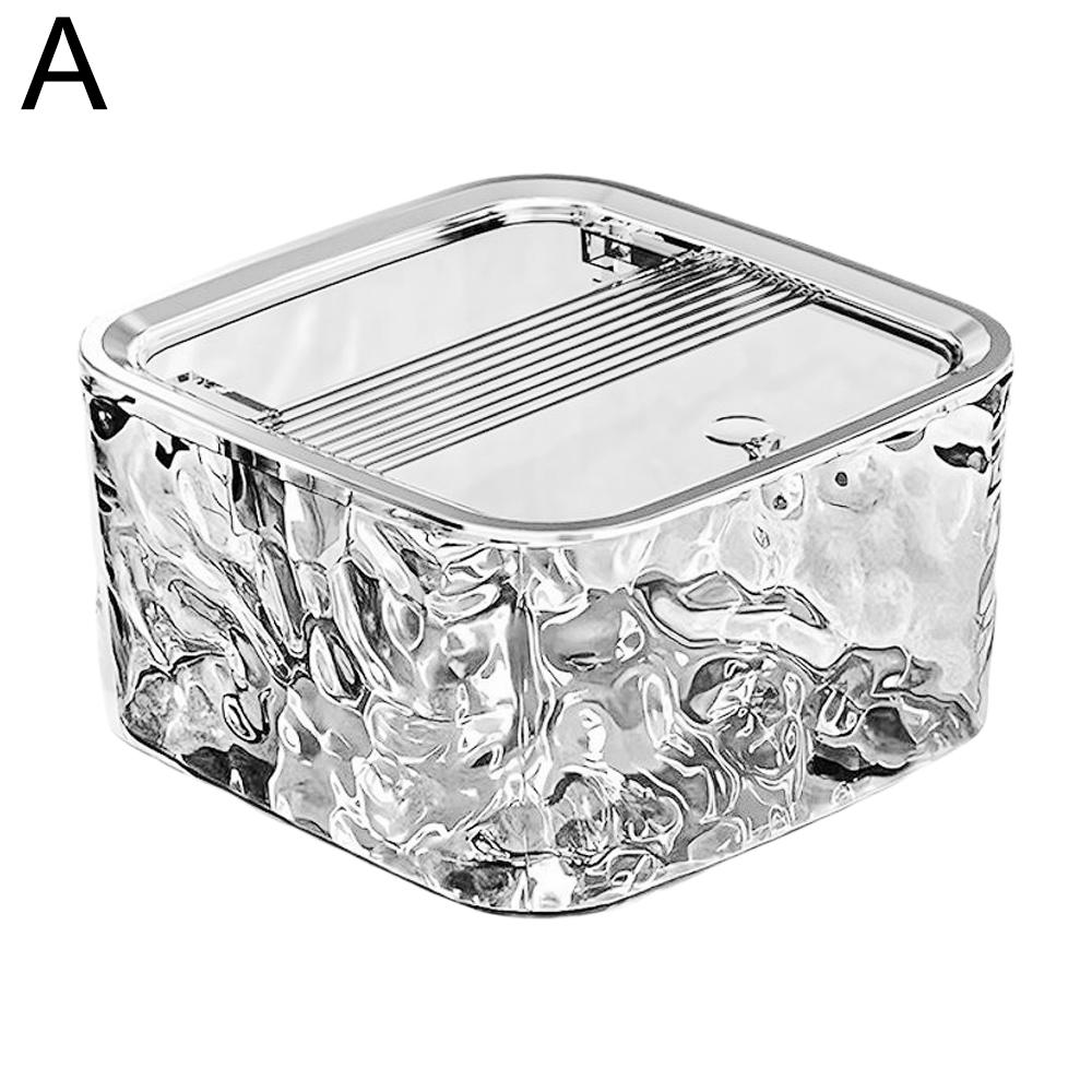 Transparent Acrylic Hair Accessories Storage Box Hair Clip Hair Band Jewelry Makeup Stationery Organizer Box For Home Bathroom