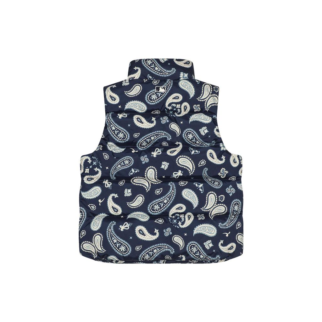 New MLB Down Vest Unisex Dark Marine Blue 3ADVI0126-50NYD