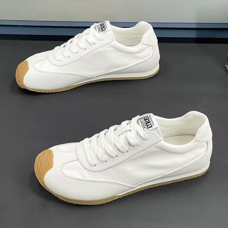 

Туфли клоуна 2025 тренд четыре сезона ретро кэжуал обувь Форреста Гампа модная обувь с низким верхом трендовый бренд универсальные немецкие тренировочные туфли 39 белый