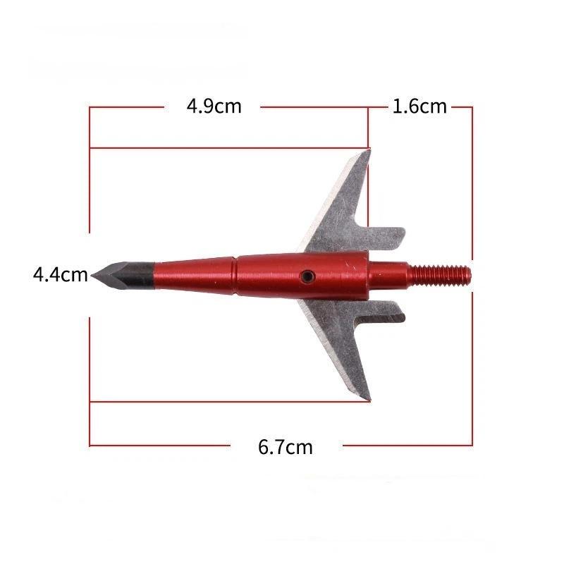 Compound Bow Arrow Tips Stainless Steel Replaceable Head Multi Styles Archery Training And Outdoor Use