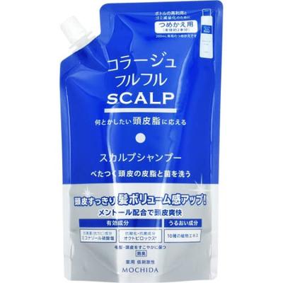 Collage Furufuru Scalp Marine Citrus 340mL Shampoo, Scent, Refill, (Quasi-drug)