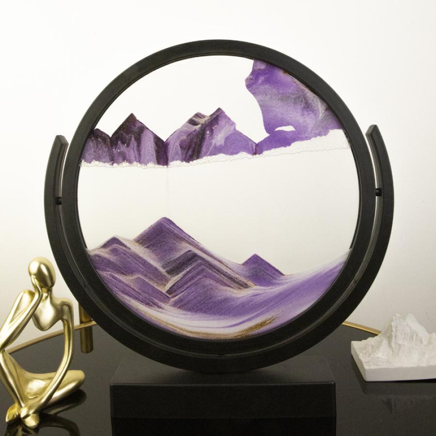 1pcArt Quicksand Painting Desktop Display,Plastic Material,Suitable for Indoor And Outdoor Use,No Electricity Required,Suitable for Various Room Types