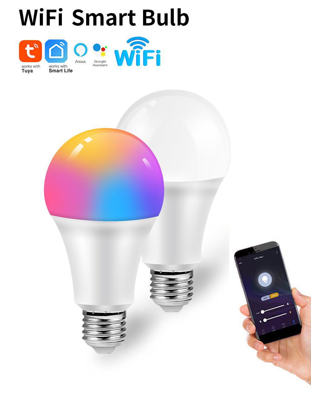 

Розумна WiFi розетка з Tuya Bluetooth mesh gateway, європейська вилка, пульт, таймер, голосове управління. bulb