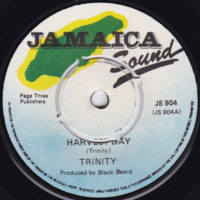 7inch Record TRINITY Harvest Day JS904 Jamaica Sound 1978 UK Reggae Ska Dub Used