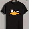 Unisex Spaß Tier Cartoon Druck Kurzarm T-Shirt Lässiges Mode Grafik T-Shirt für 2026 Neues Baumwoll Sommer