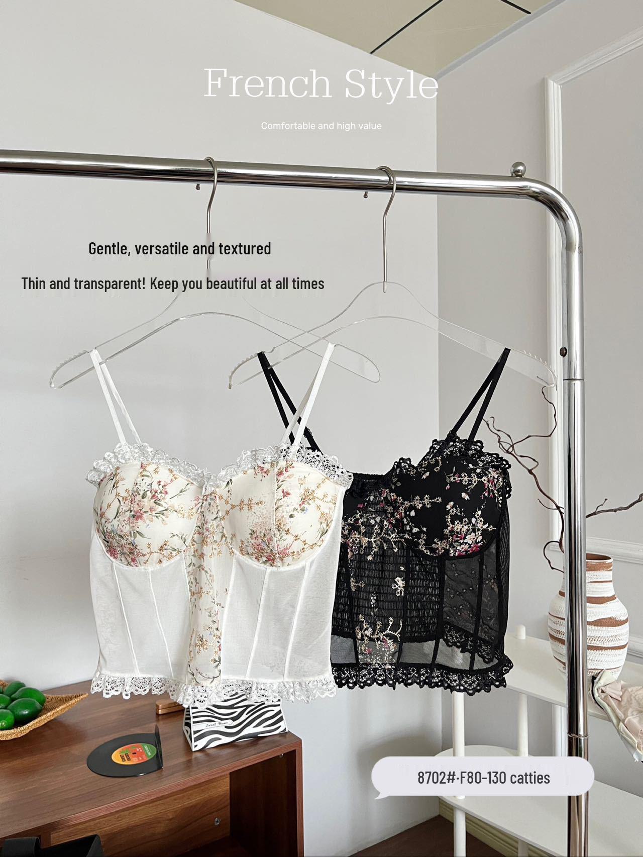 

Топ-труба из французского кружева Palace со встроенными подушечками – сексуальный, прозрачный, облегающий для женщин One Size 80-120 белый