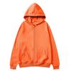Unisex Britischer Stil Einfarbige Strickjacke mit Kapuze und Reißverschluss - Lockere Passform Sportliche Jacke