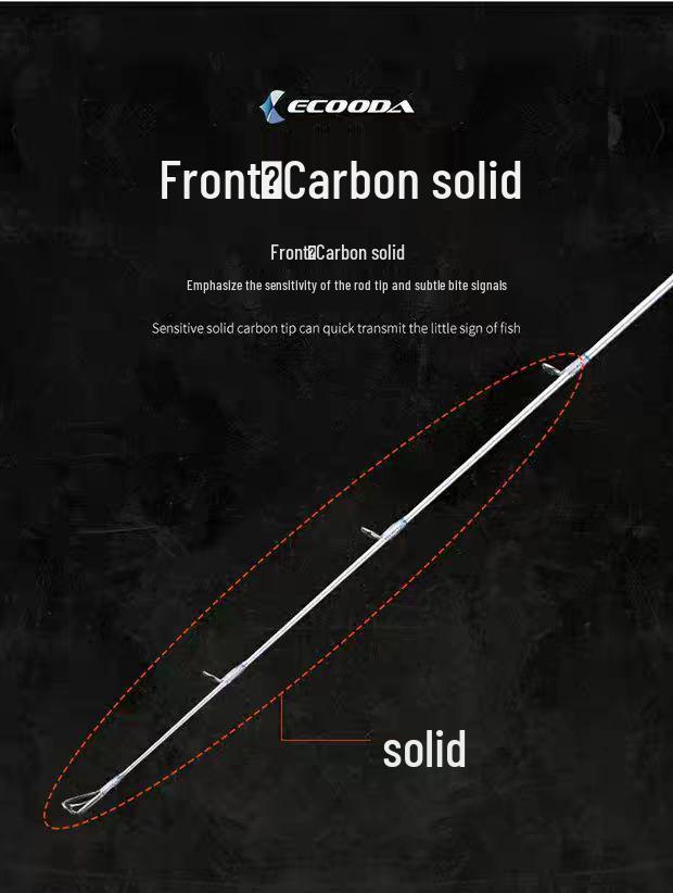 Ecooda Ultra-Light White Croaker Inshore Fishing Rod - High Sensitivity for Squid & Mackerel