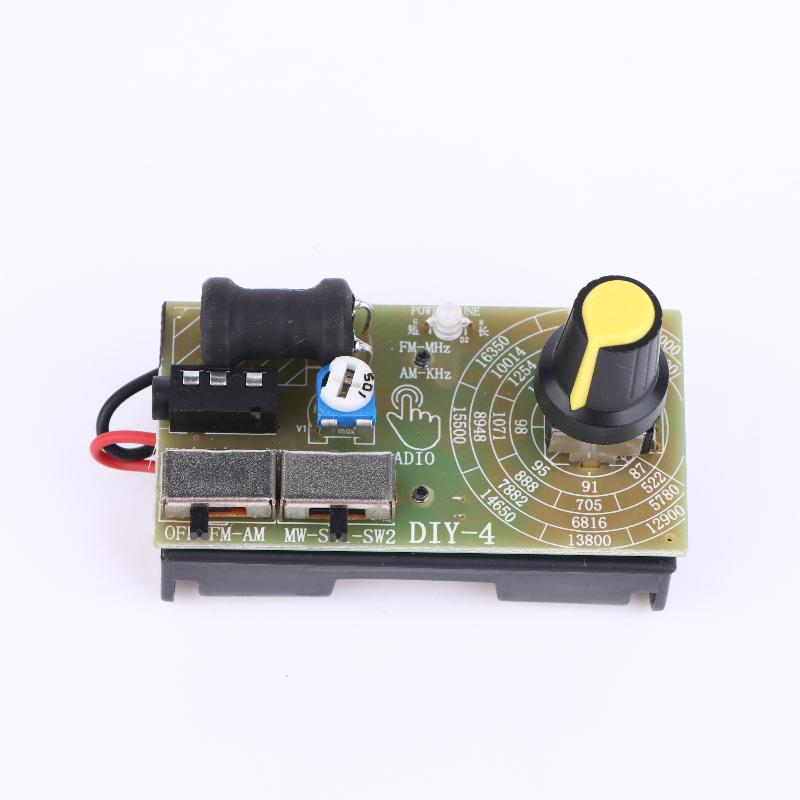 4-Band Digital Fm Mw Sw Radio Am Fm Medium Wave Shortwave Receiver Broadcasts Headphone Radio Module Antenna Volume Adjustable