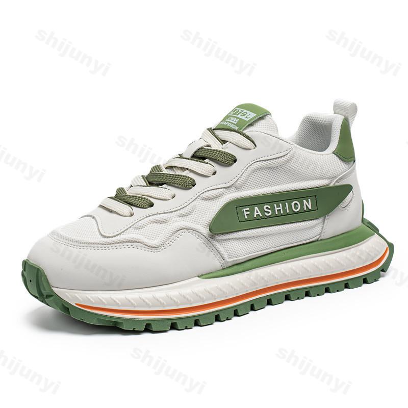 Fashion Men's Casual Shoes 2025 Spring New Mesh Breathable Sports Shoes Fashion Trend Versatile Thick Soled Comfortable Chunky sneakers