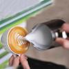 Stainless Steel Milk Frothing Pitcher 600ml(20oz) Milk Frothing Pitcher with Thermometer Art Jug for Espresso Machines Latte Art