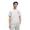 New Balance T Shirts Men's Gray Crew Neck Moderate Straight Fit (Unisex) T-Shirts MT21905 AG