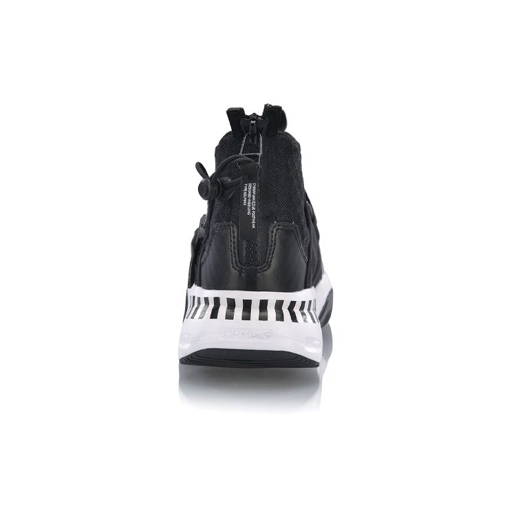 Li Ning Surviver K High-Top Casual Sneakers Women Sneakers Black AGLP046-2
