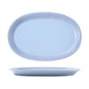 Creative Colorful Gradual Change Ceramic Fish Plate Home Gifts Rainbow 12 Inch Oval Steamed Fish Dish Tableware