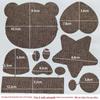 Linen-Like Self-Adhesive Cloth Repair Patch for Curtains & Tablecloths