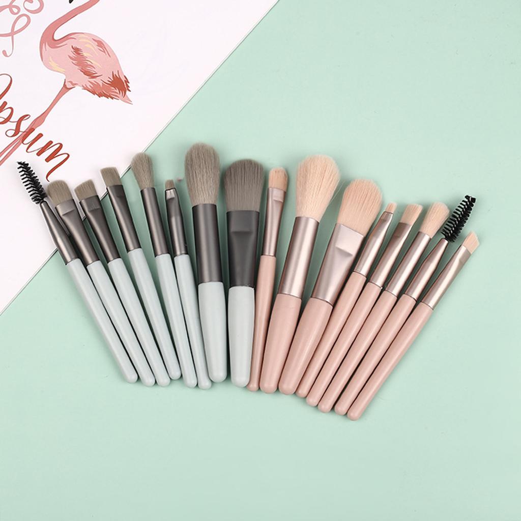8-teiliges Make-up Kosmetik Pinsel Set Rougepinsel / Foundationpinsel / Lidschattenpinsel / Halo Dye