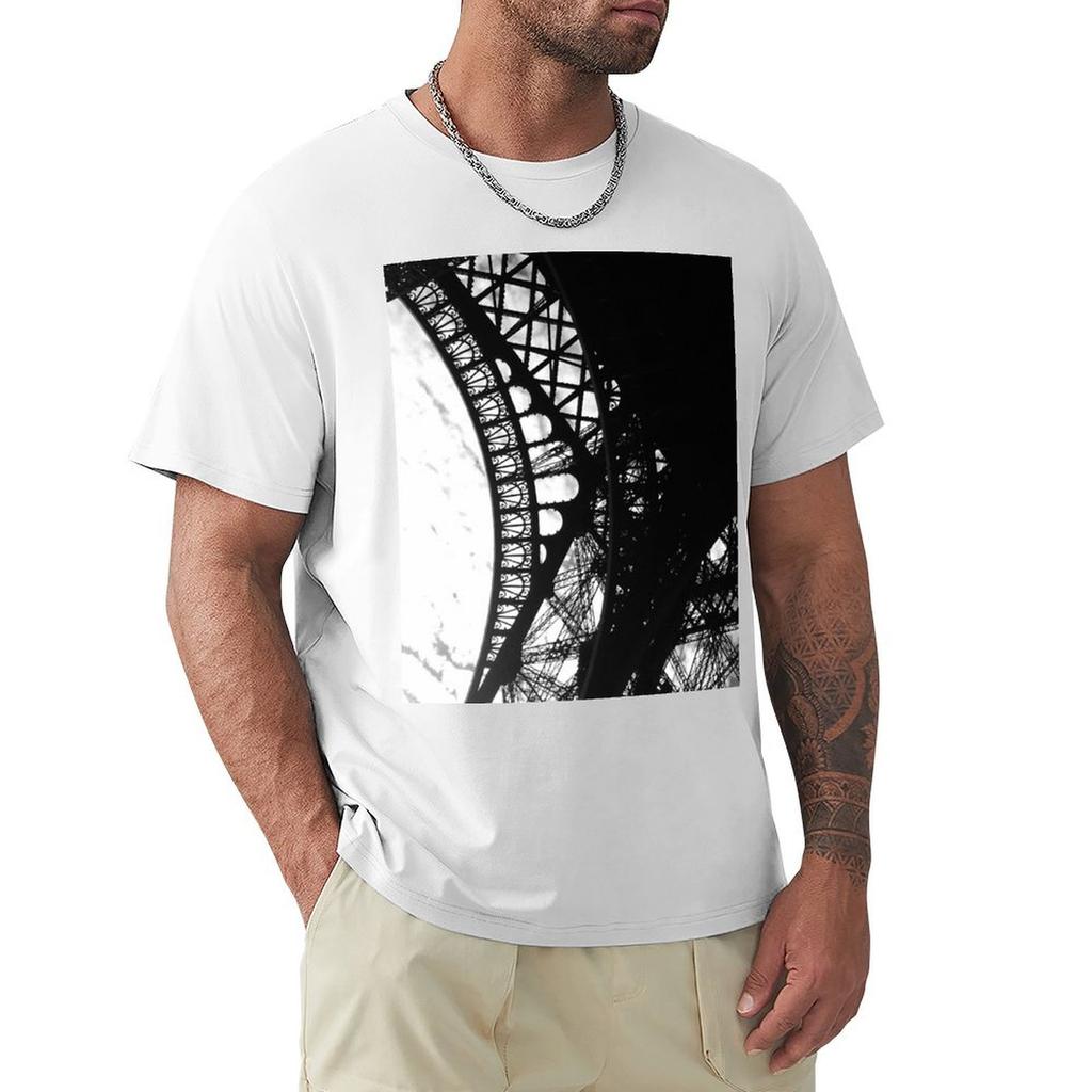 Eiffel Tshirt Plus Size Outdoor Casual Top