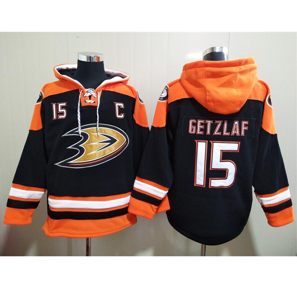 Осенне-зимняя вышитая спортивная толстовка с капюшоном «Утки» M