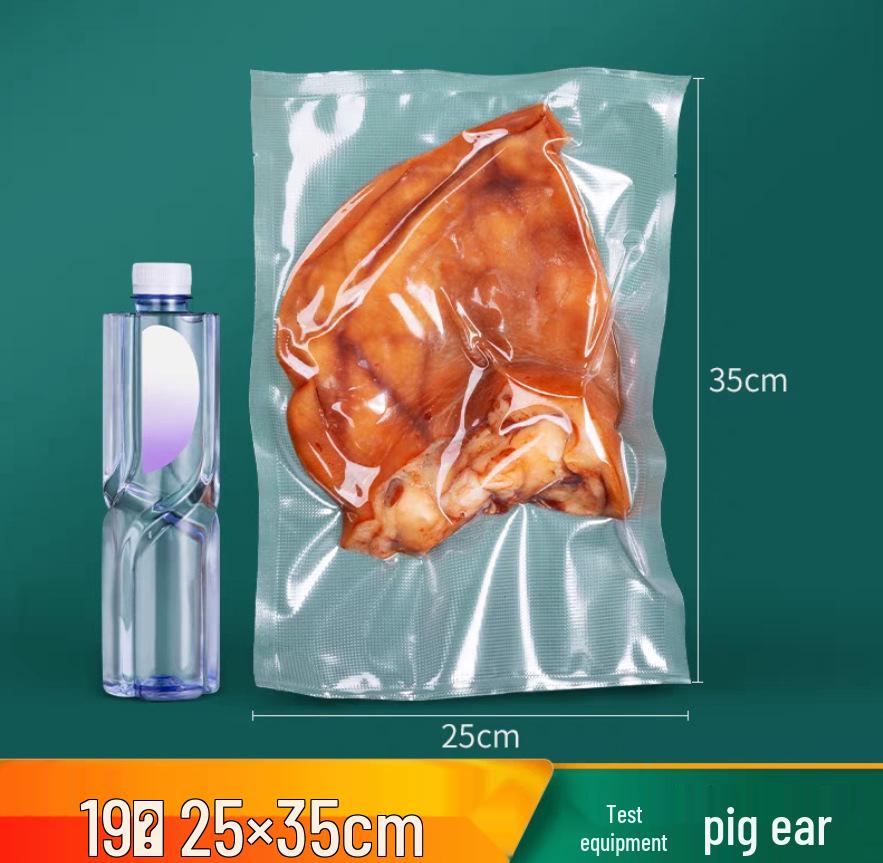 Thickened Transparent Vacuum Food Preservation Bags - Plastic Seal