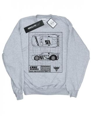 Girls Cars Cruz Ramirez Blueprint Sweatshirt