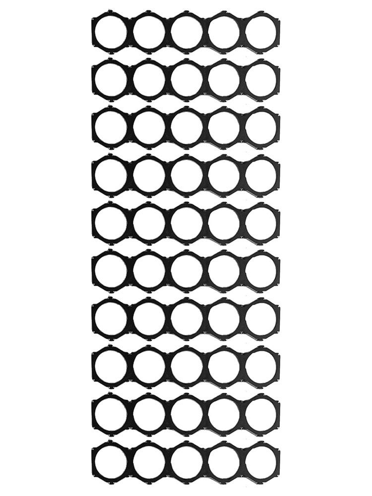 10pcs 21700 Battery Holder Stand Plastic Frame Brackets for Holding Battery Pack