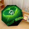 Parapluie Pliant Automatique 3 Plis Werder Brême FC 8 Baleines Coupe-Vent Protection Soleil Pluie Pour Voyages Extérieurs Usage Quotidien