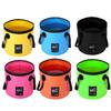 12L Car Folding Bucket Outdoor Fishing Camping Fishing PVC Camping Water Bucket Bucket Wash Handheld Waterproof Storage Bag U2E6