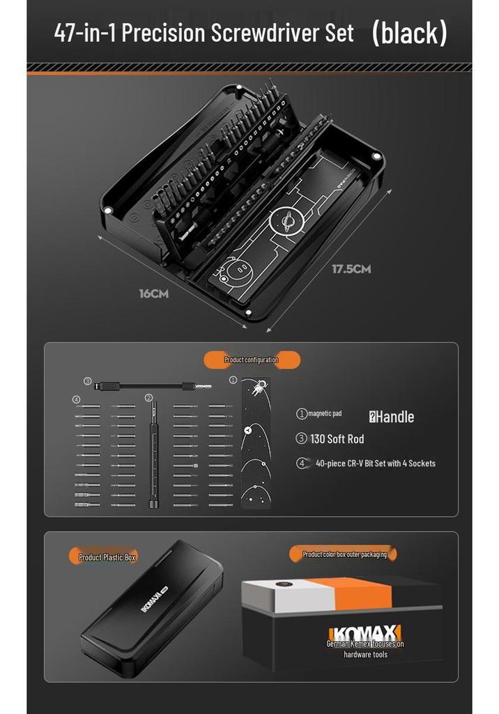 Multi-functional Screwdriver Set for Laptop & Mobile Repair