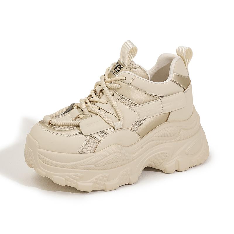 

Platform dad shoes women s 2025 spring new small inner height increase women s shoes casual shoes versatile muffin sneakers 39
