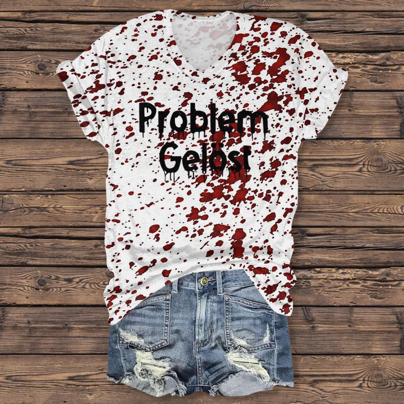 

Женский модный повседневный топ с рукавом три четверти, Хэллоуин с буквами, топ с принтом «Призрачное лицо» XXXL белый