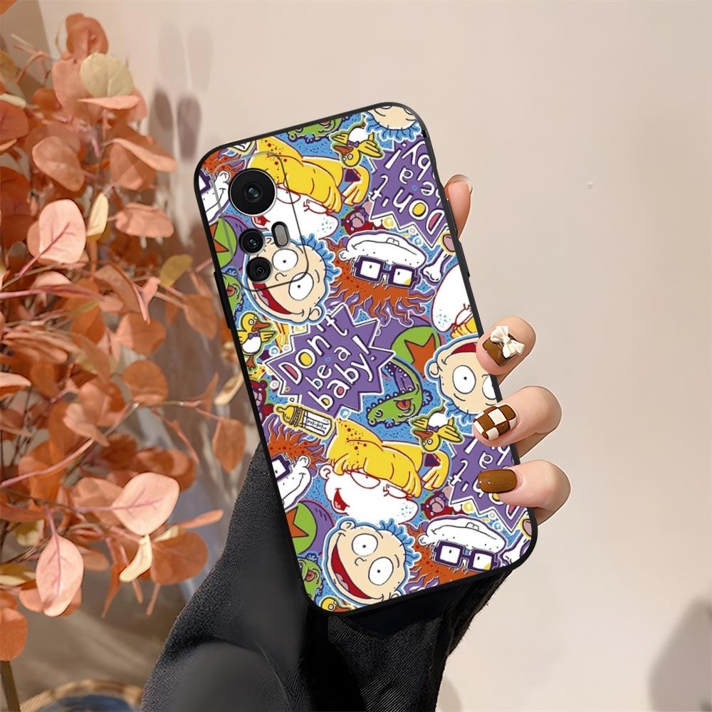 R-Rugrat Chuckie A-Angelica Phone Case Fundas For Xiaomi 15 14 12 Lite Pro 13 11t POCO X5 M6 M5 X6 X3 F5 F6 Pro Cover