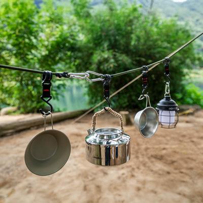 Corda Bungee da 30/60/90 cm con Gancio a Moschettone per Impieghi Gravosi Campeggio All'aperto Tenda per Camper Bicicletta Kayak Bagagli Carico Cinghie Elastiche Corda