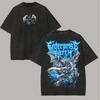 Anime Yu Gi Oh Blue-Eyes White Dragon Manga T Shirt WomenMen Clothing Vintage Washed Oversized T Shirt Casual Cotton Streetwear