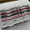 ABS Car Front Grille Emblem for Audi Quattro Logo RS6 RS7 A6 A3 A4 A5 A7 A8 Q3 Q5 Q7 RS3 RS4 RS5 Badge Exterior Accessories