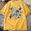 Vintage Halloween Coraline Tshirt for Unisex Women Casual Short Sleeve T Shirt Unisexs Cltoting Harajuku Y2k Clothes Streetwear